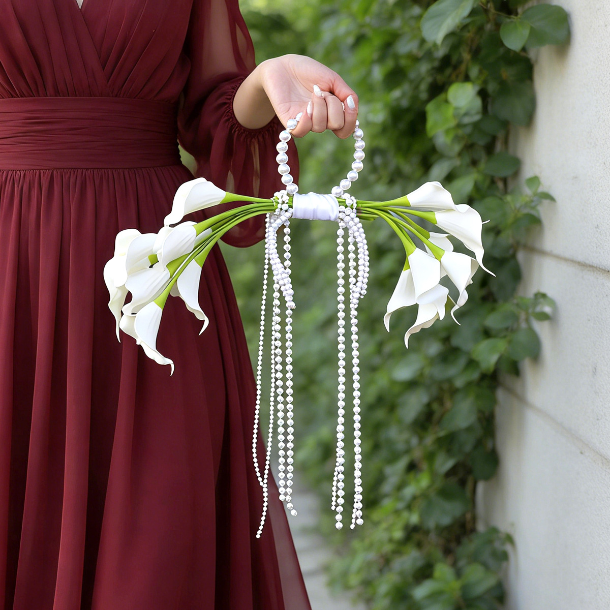 Wedding Ceremony Supply - Ramo de Lirios Calla Artificiales Yannew