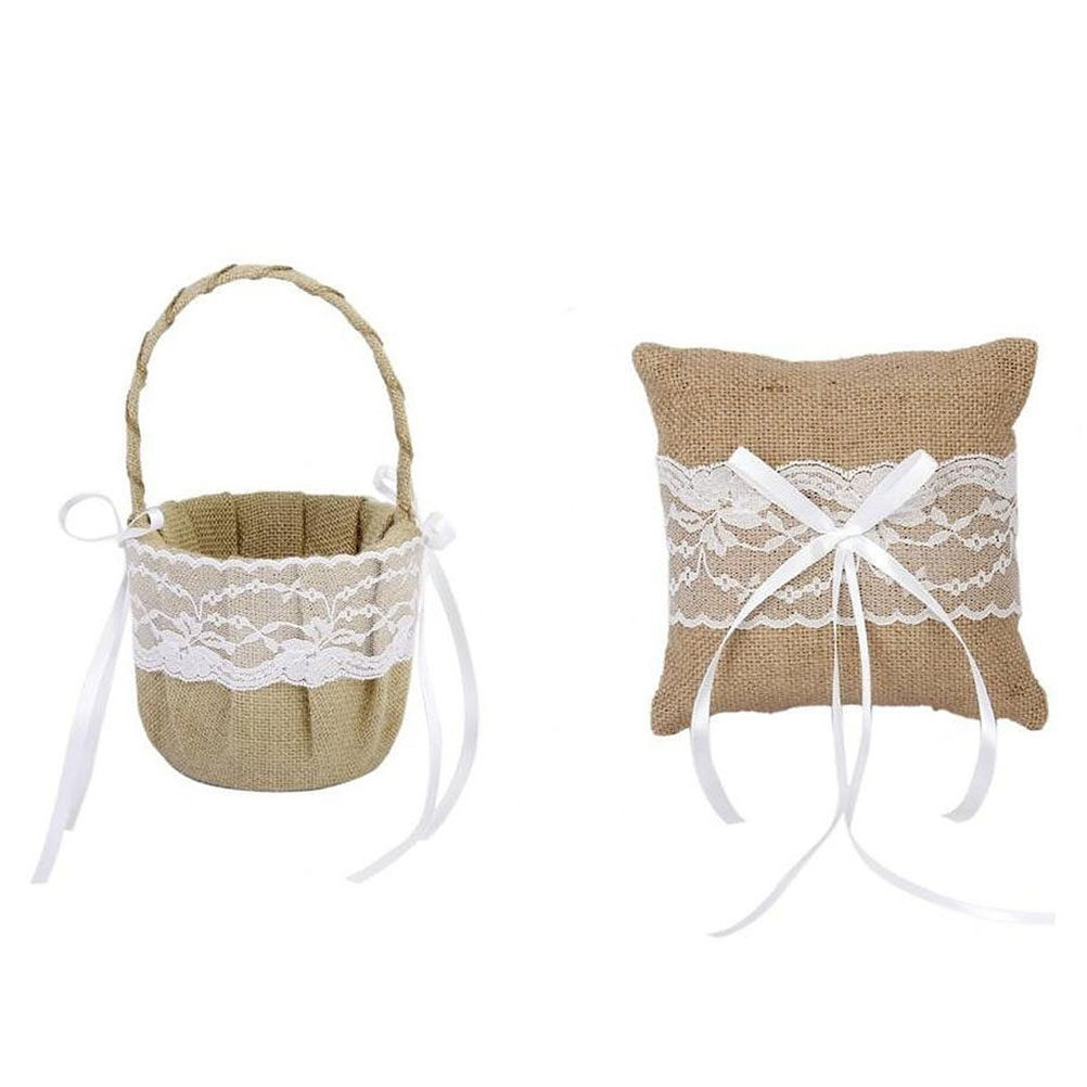 Ring Bearer Pillow - Juego de 6 cojines de 6''