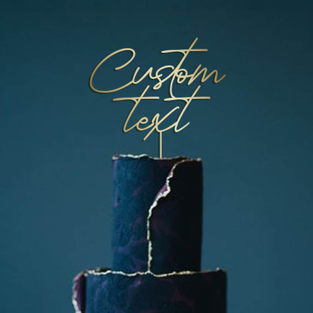 Adorno para tarta acrílico dor - Wedding Ceremony Supply reseña y precio