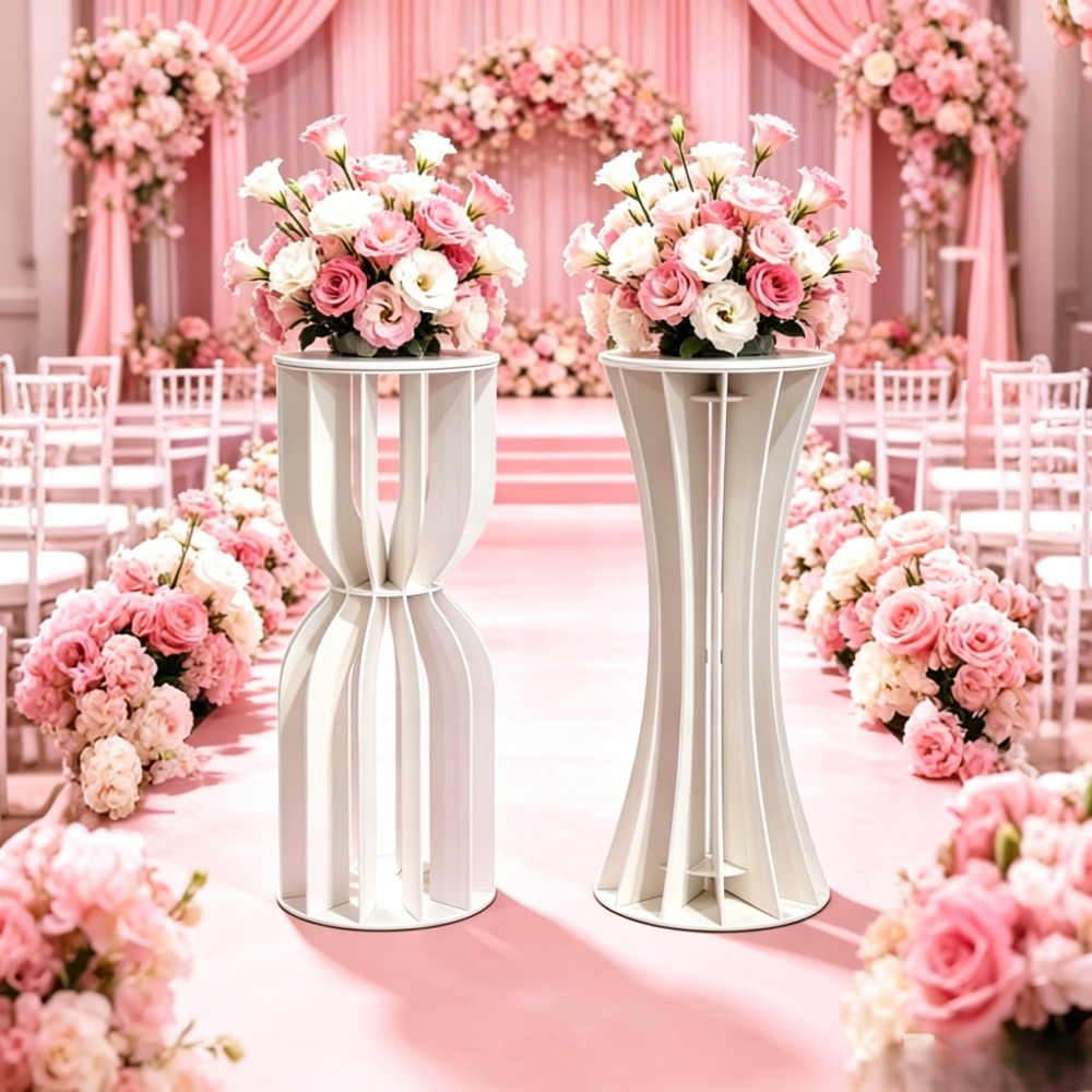 Soporte de flores de PVC con f - Wedding Supply Rentals reseña y precio