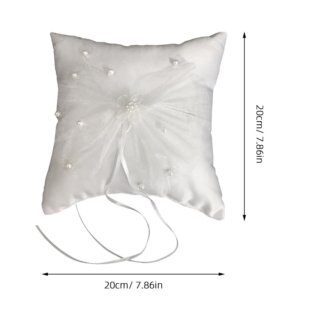 Cojín para Anillos de Boda, De - Ring Bearer Pillow reseña y precio