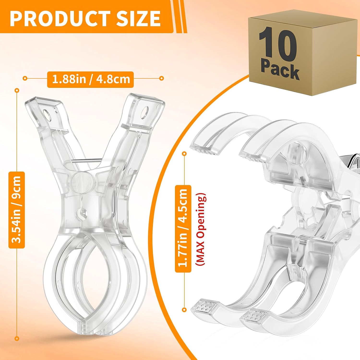Muitcdo Paquete de 10 Clips pa - Wedding Solution reseña y precio