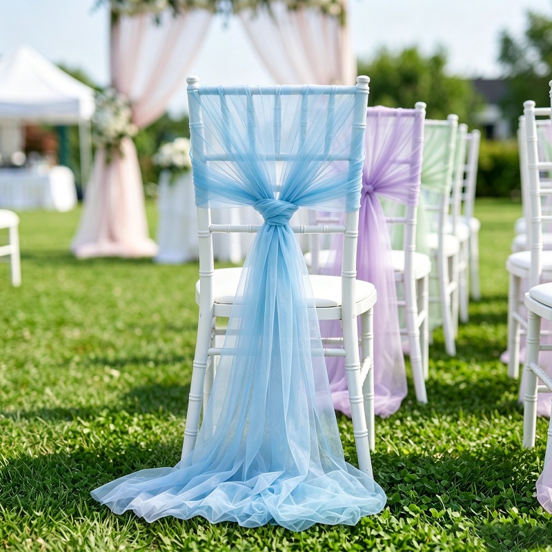 Rollo de Tela de Tul Suizo Rom - Wedding Ceremony Supply reseña y precio