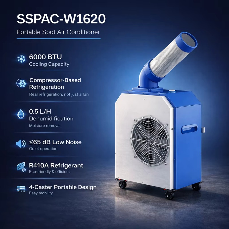Enfriador Portátil de 6000 BTU - Wedding Solution reseña y precio