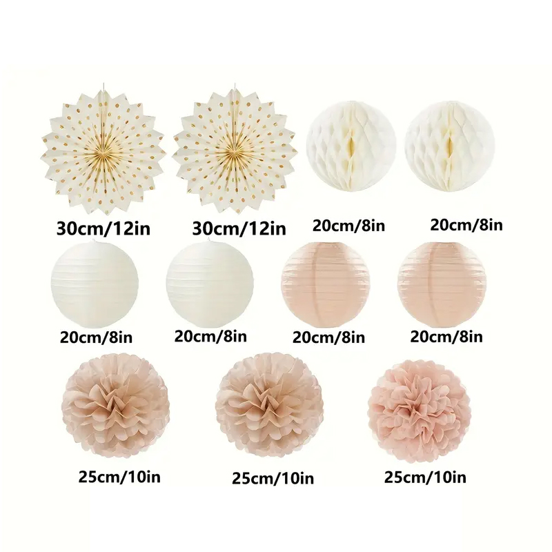 11 Piezas de Flores de Papel e - Wedding Ceremony Supply reseña y precio